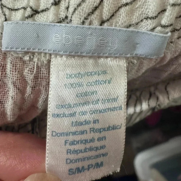 Eberjey 100% Cotton Leaf Print Pajama Pants size S - Picture 7 of 8